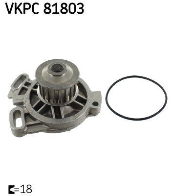 Vodné čerpadlo, chladenie motora SKF